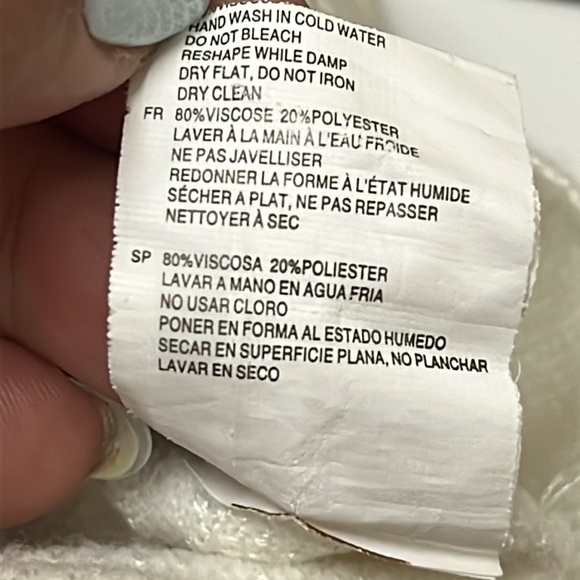 Seven sisters, white, medium Sleeveless short dress or long skirt - Picture 6 of 6